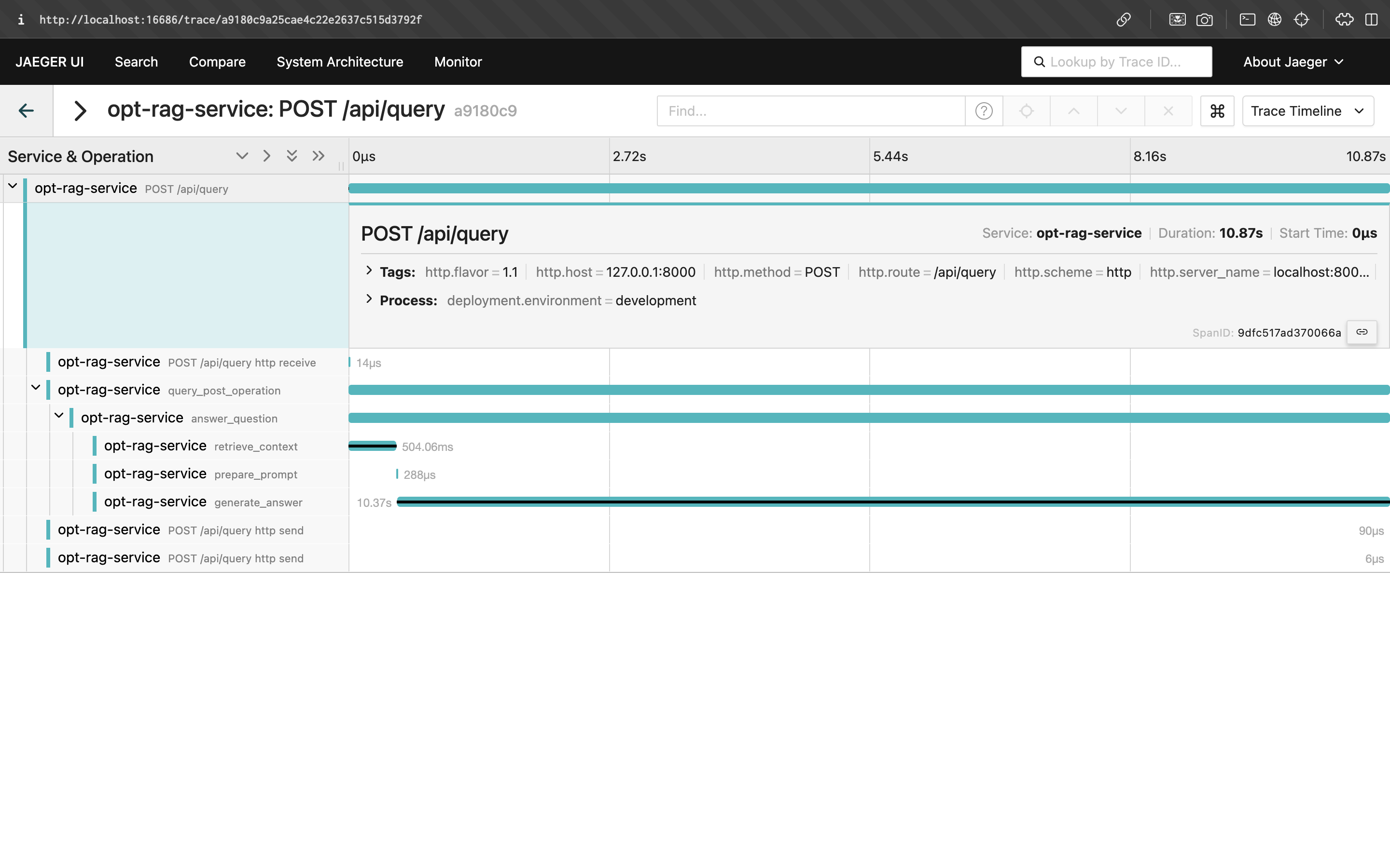 OPT-RAG Query Interface